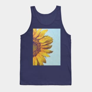 Sunflower at summer day Tank Top